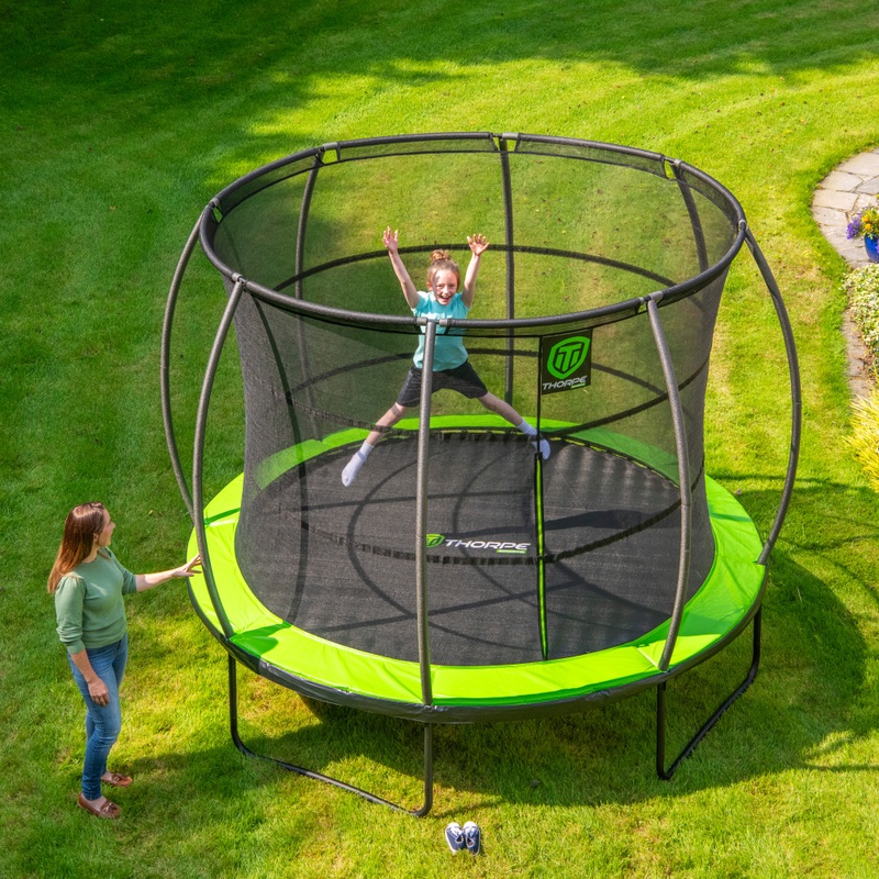 10ft Thorpe Sports Trampoline with Enclosure Net