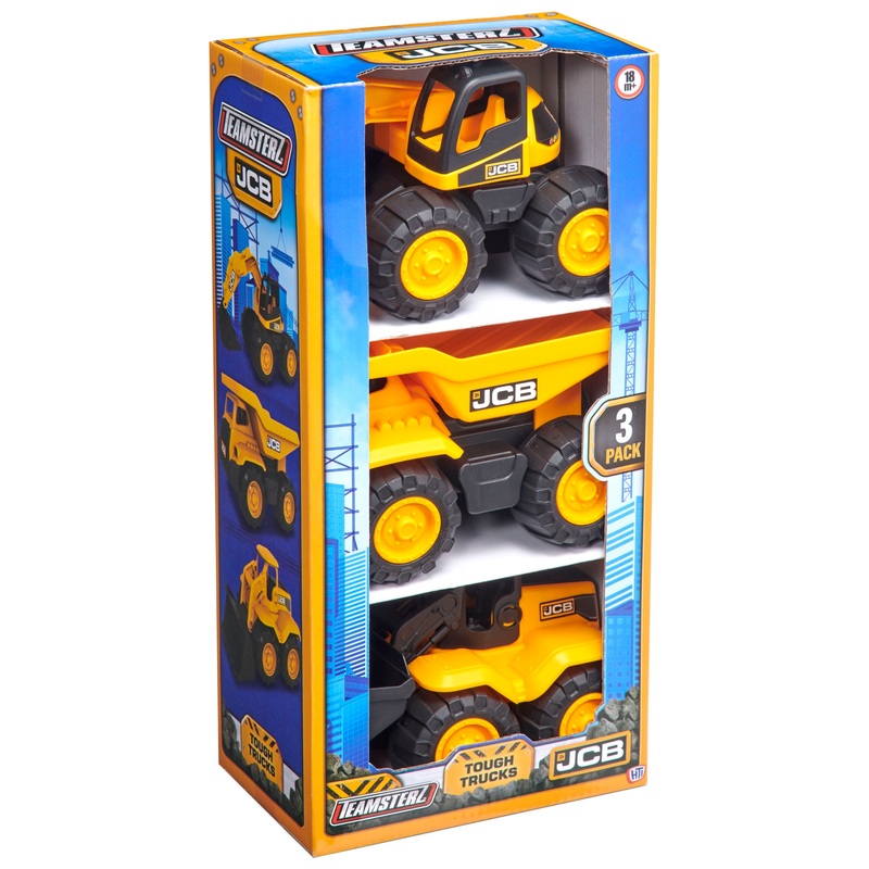 Teamsterz JCB Tough Trucks 3 Pack 2 Teamsterz JCB Tough Trucks 3 Pack