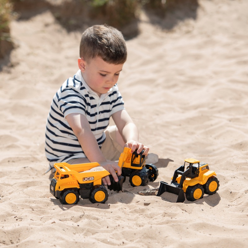 Teamsterz JCB Tough Trucks 3 Pack 5 Teamsterz JCB Tough Trucks 3 Pack