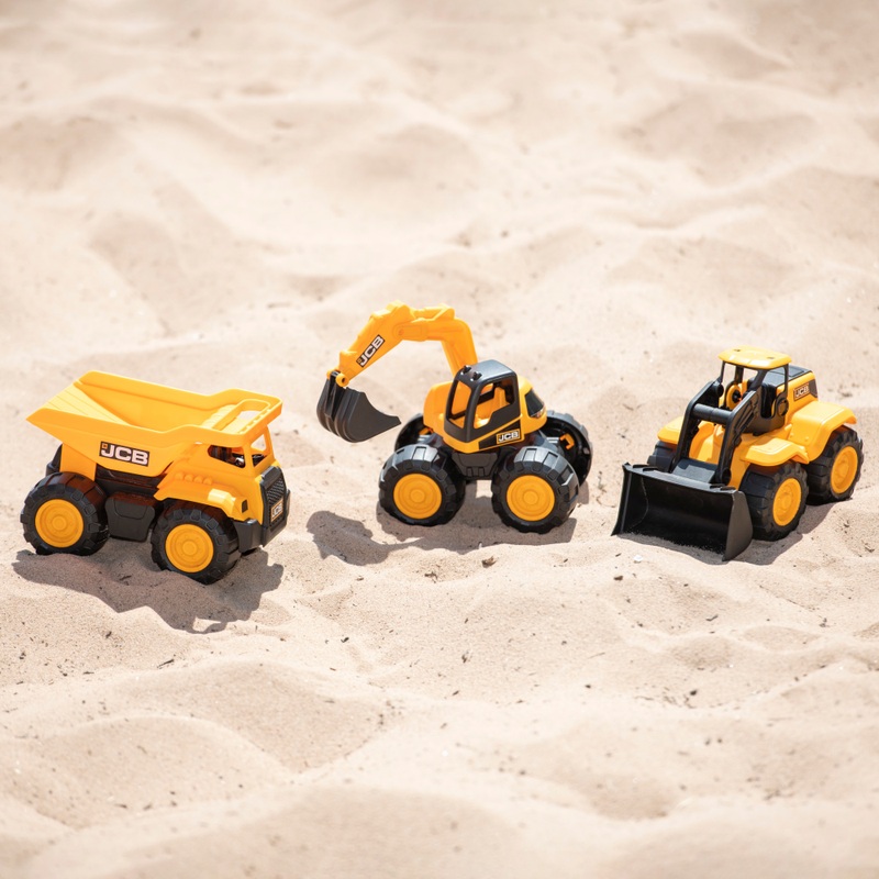 Teamsterz JCB Tough Trucks 3 Pack 6 Teamsterz JCB Tough Trucks 3 Pack