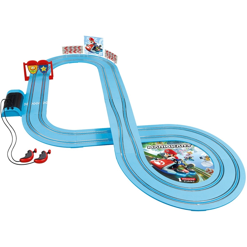 Carrera First Nintendo Super Mario Mario Kart Race Track Set 2.9m