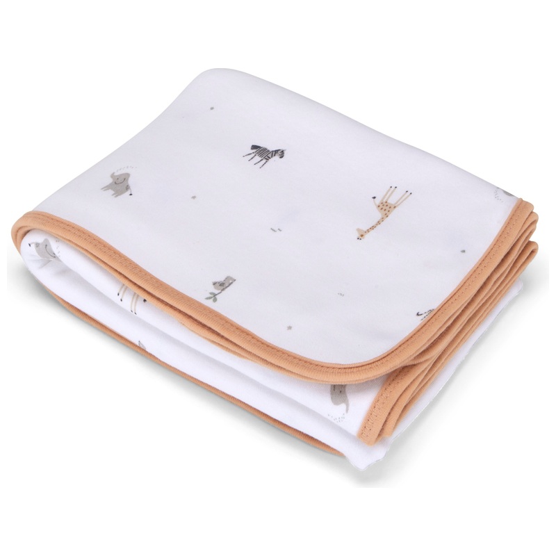 Baby Elegance Crib 4 Piece Bedding Set Safari 90 x 50cm 4 Baby Elegance Crib 4 Piece Bedding Set Safari 90 x 50cm