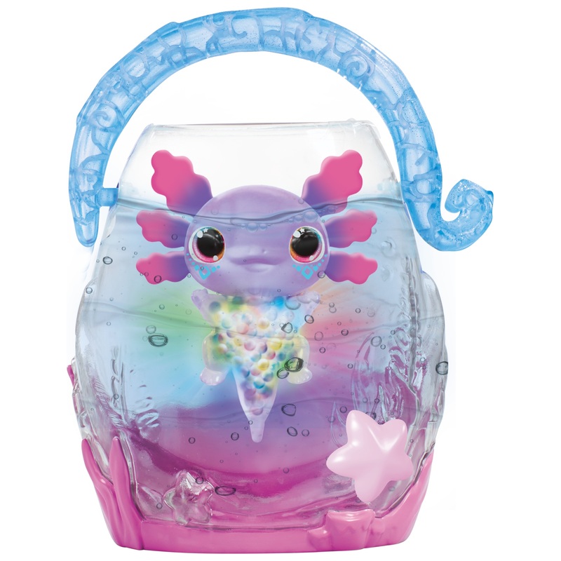Animagic Let's Glo Axolotl Bubble Reef Set