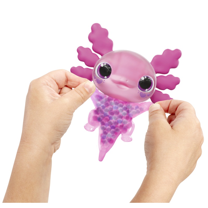 Animagic Let's Glo Pink Axolotl