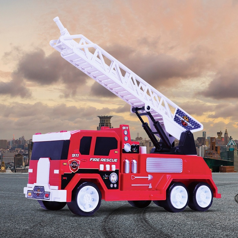 Super Wheelz Lights & Sounds Vehicle Fire Truck