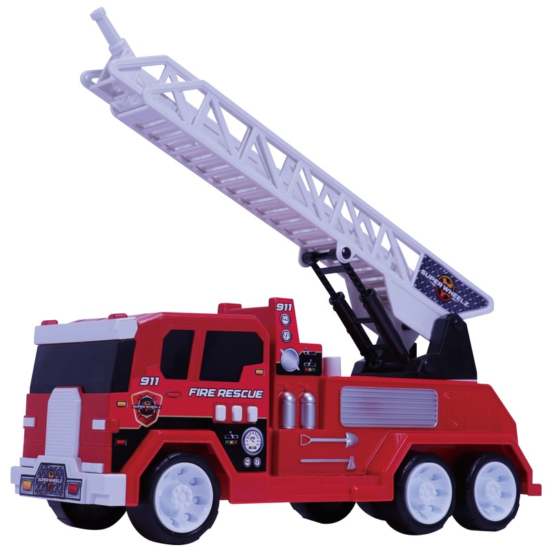 Super Wheelz Lights & Sounds Vehicle Fire Truck