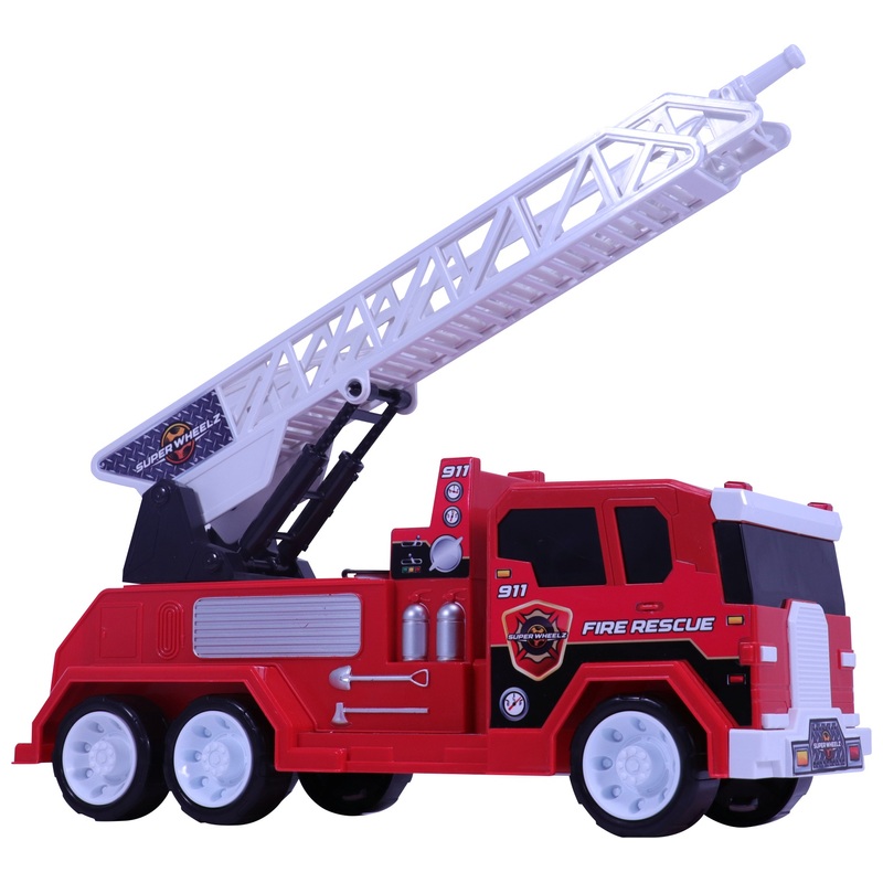 Super Wheelz Lights & Sounds Vehicle Fire Truck 4 Super Wheelz Lights & Sounds Vehicle Fire Truck