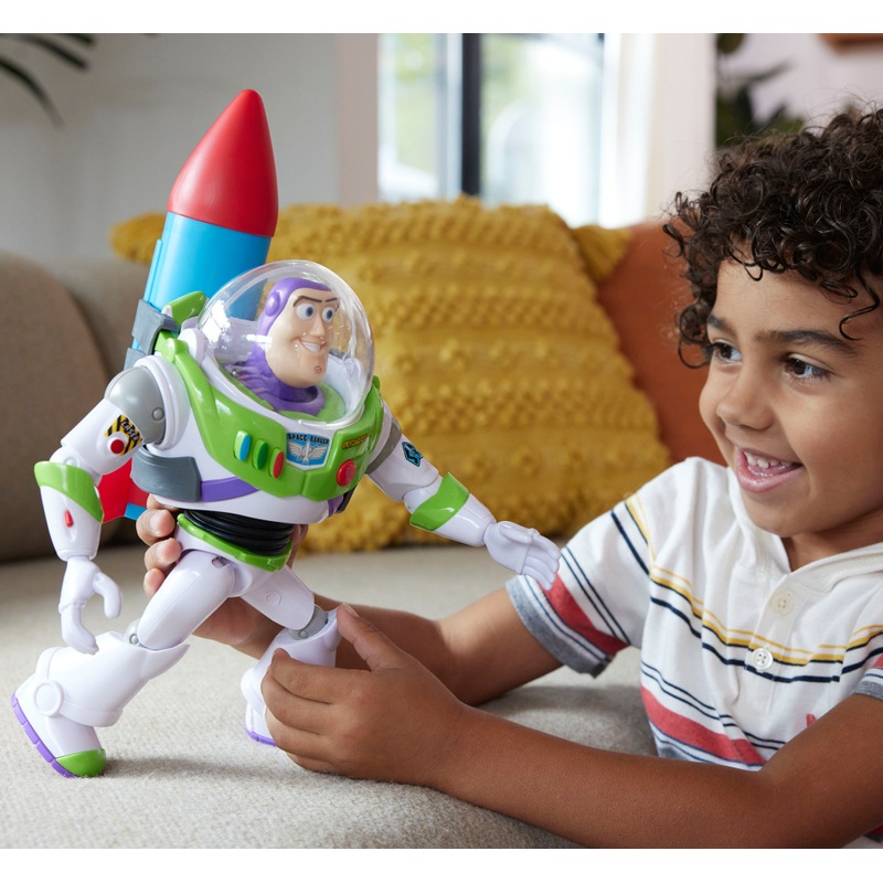 Disney Toy Story Action Figure Buzz Lightyear Rocket Rescue 30cm
