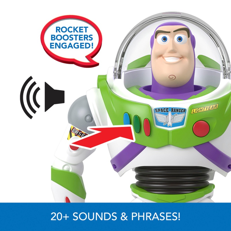 Disney Toy Story Action Figure Buzz Lightyear Rocket Rescue 30cm 4 Disney Toy Story Action Figure Buzz Lightyear Rocket Rescue 30cm