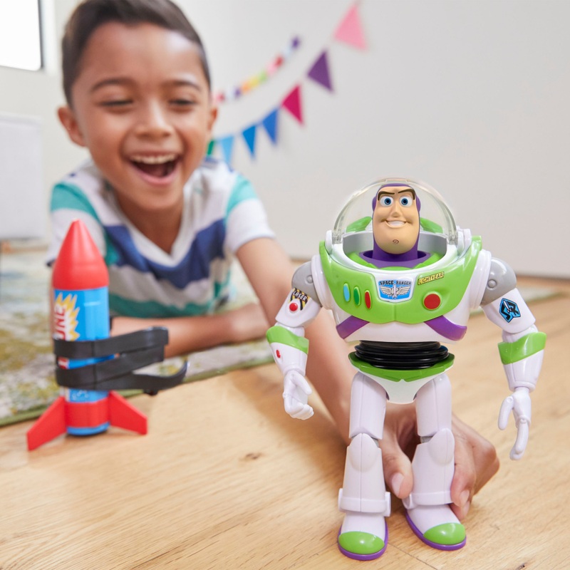 Disney Toy Story Action Figure Buzz Lightyear Rocket Rescue 30cm 7 Disney Toy Story Action Figure Buzz Lightyear Rocket Rescue 30cm