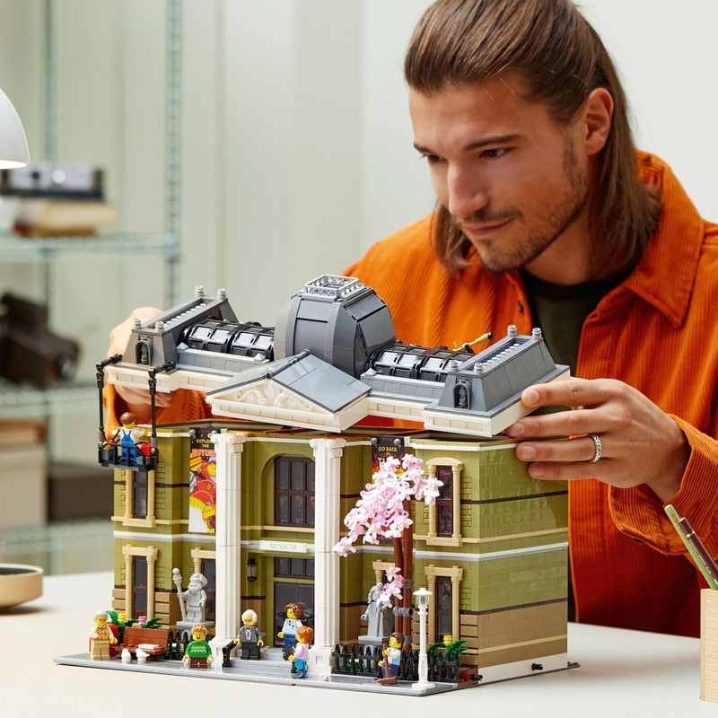 LEGO Icons 10326 Natural History Museum Building Set for Adults