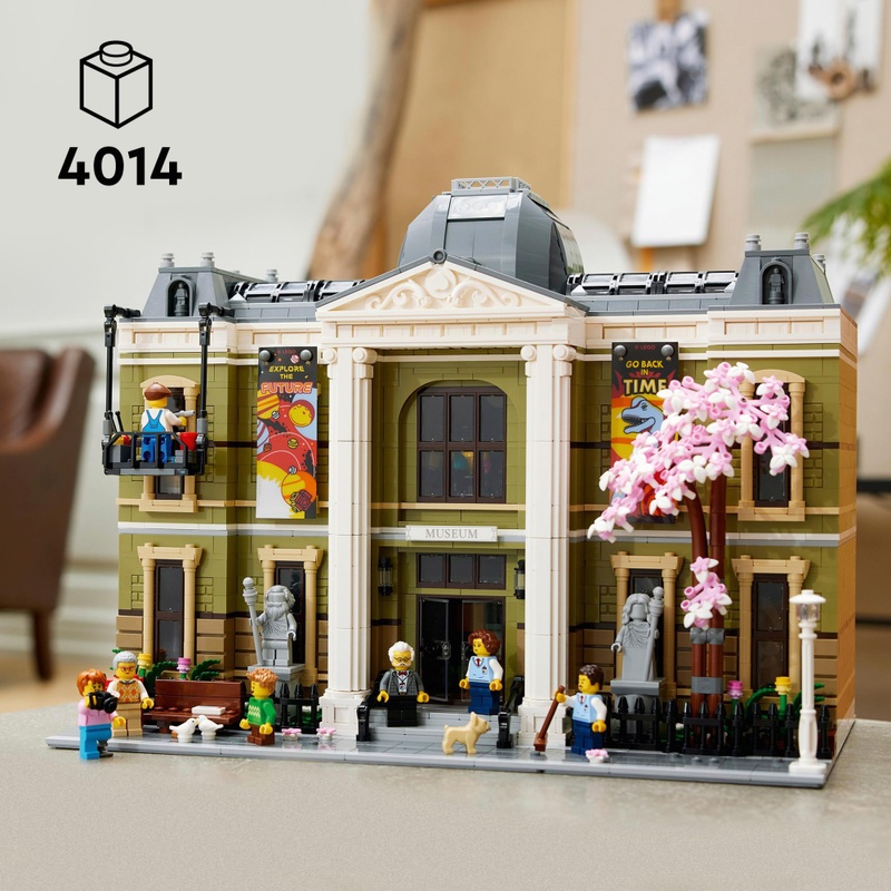 LEGO Icons 10326 Natural History Museum Building Set for Adults