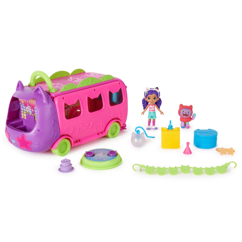 Gabby's Dollhouse Playset Purrfect Party Bus