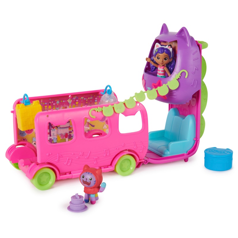 Gabby's Dollhouse Playset Purrfect Party Bus