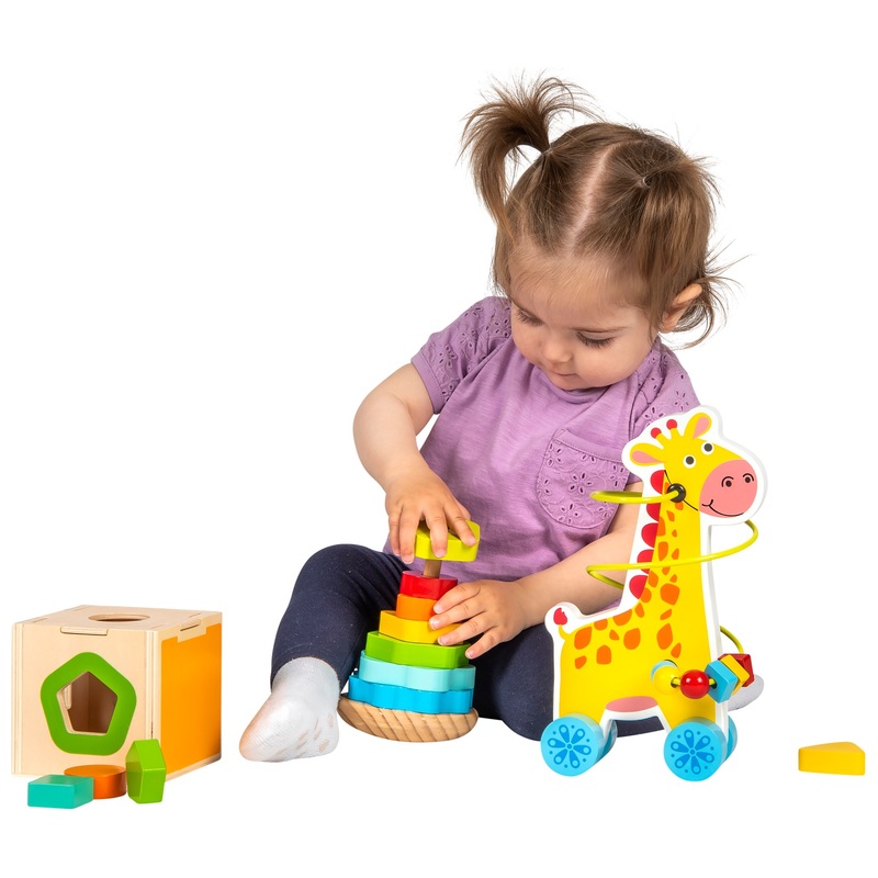 Squirrel Play Wooden Toys 3-in-1 Gift Set 5 Squirrel Play Wooden Toys 3-in-1 Gift Set