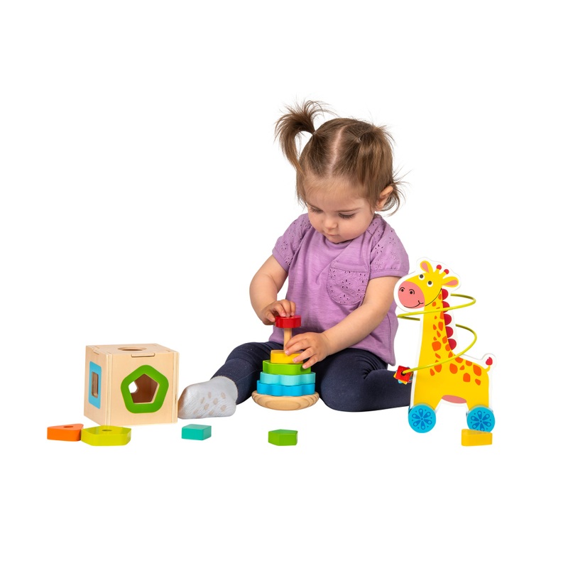 Squirrel Play Wooden Toys 3-in-1 Gift Set 7 Squirrel Play Wooden Toys 3-in-1 Gift Set