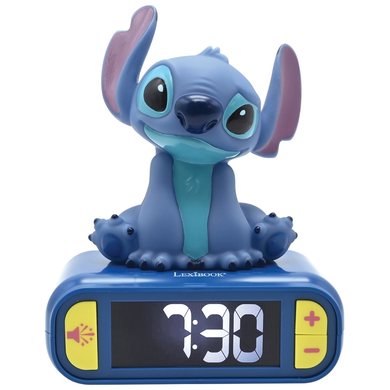 Disney Stitch Alarm Clock Night Light Stitch