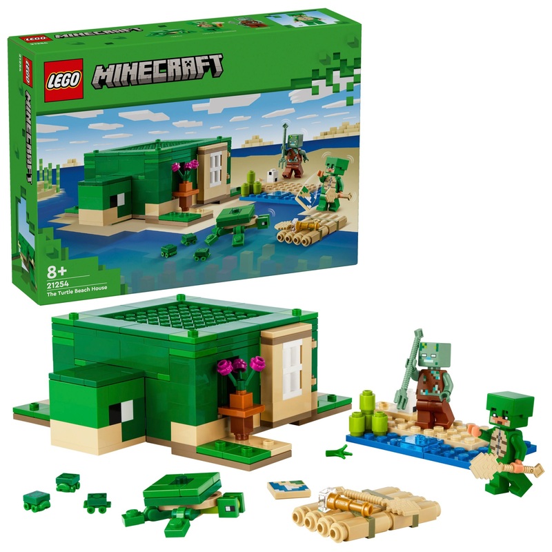 LEGO Minecraft 21254 House The Turtle Beach House Set
