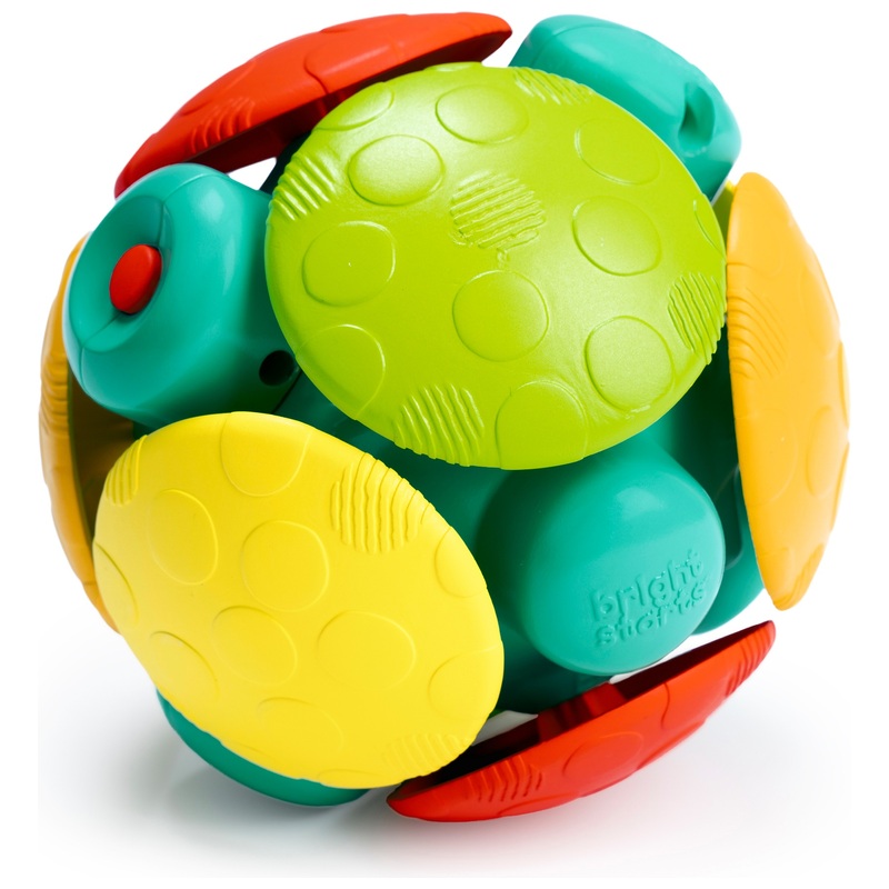 Bright Starts Wobble Bobble Crawl and Chase Ball with Sounds