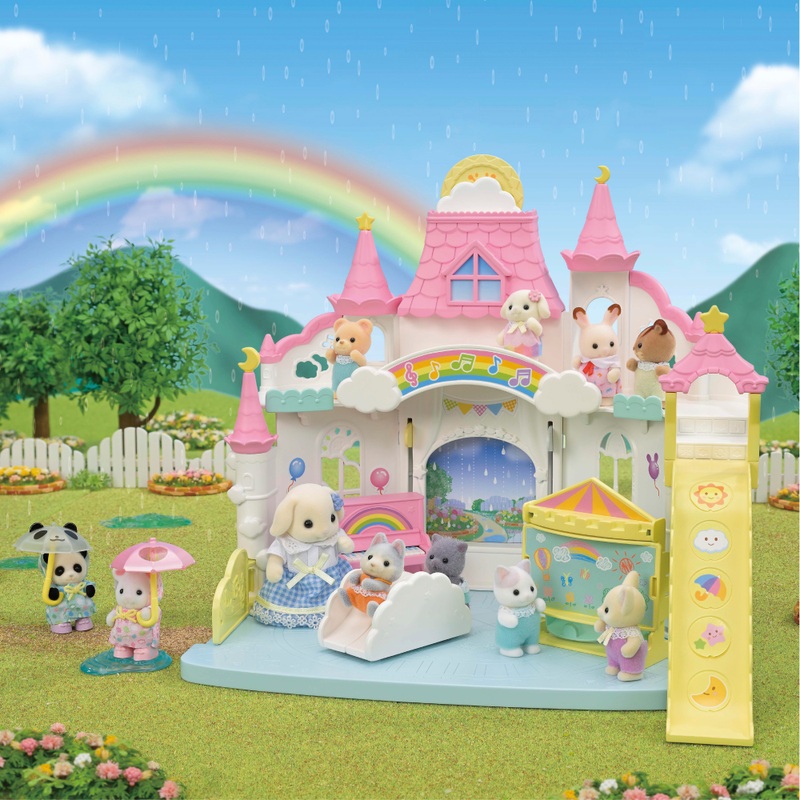 Sylvanian Families Set Sunny Castle Nursery