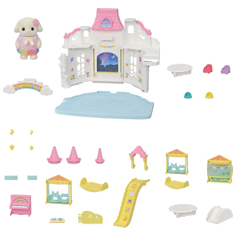 Sylvanian Families Set Sunny Castle Nursery 4 Sylvanian Families Set Sunny Castle Nursery