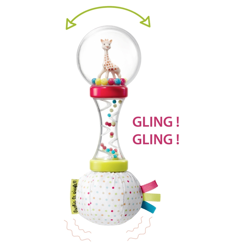Sophie the Giraffe Soft Maracas Baby Rattle 3 Sophie the Giraffe Soft Maracas Baby Rattle