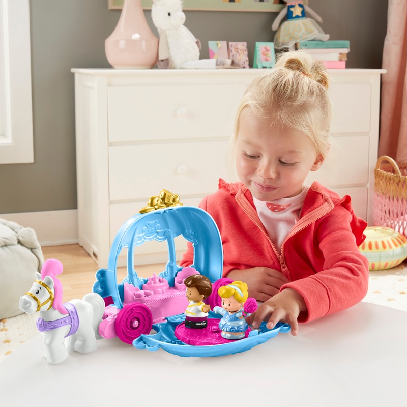 Fisher-Price Little People Disney Princess Playset Cinderella's Dancing Carriage