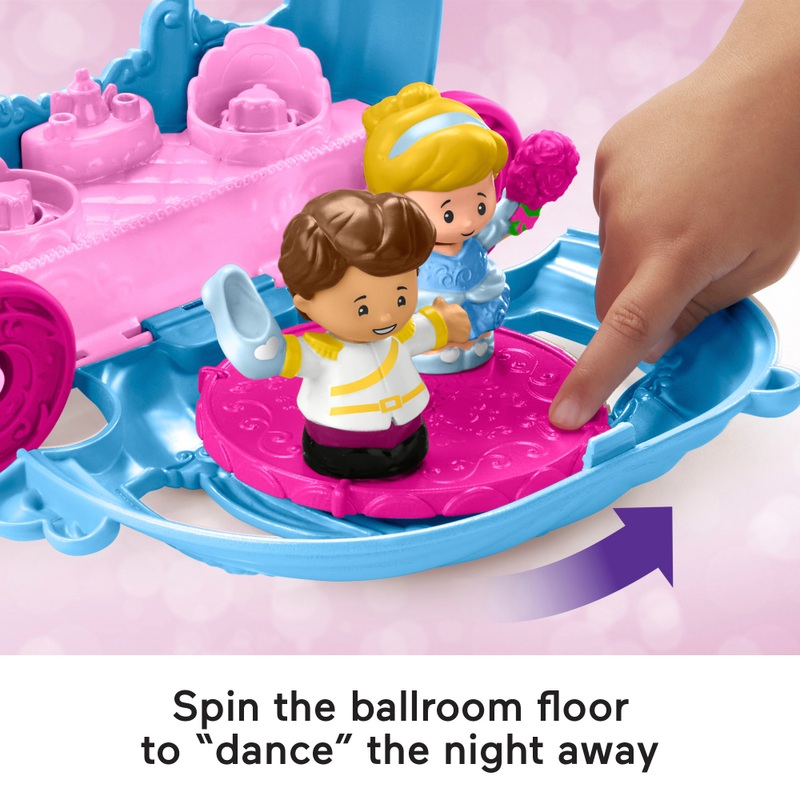 Fisher-Price Little People Disney Princess Playset Cinderella's Dancing Carriage