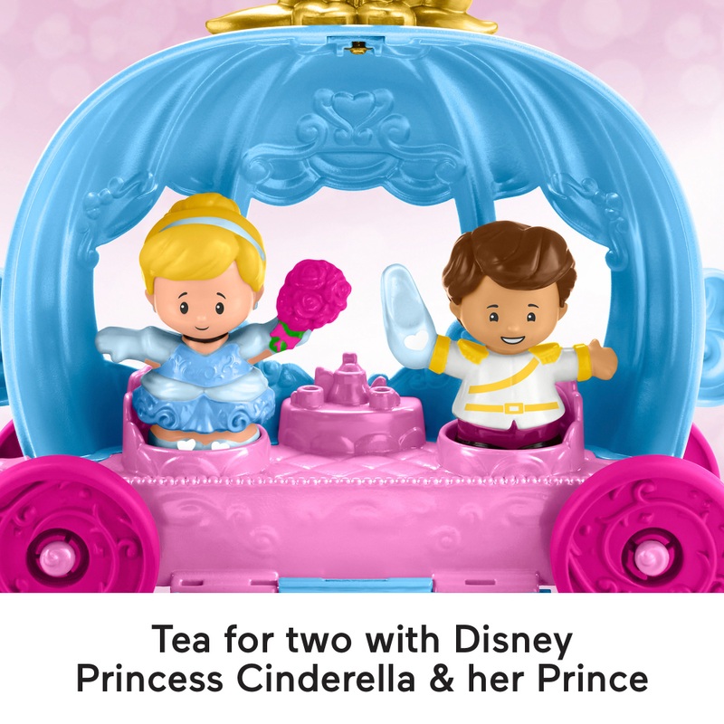 Fisher-Price Little People Disney Princess Playset Cinderella's Dancing Carriage 4 Fisher-Price Little People Disney Princess Playset Cinderella's Dancing Carriage