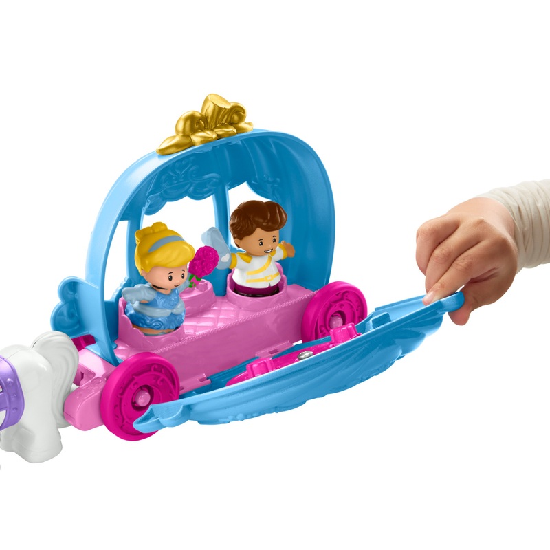 Fisher-Price Little People Disney Princess Playset Cinderella's Dancing Carriage 6 Fisher-Price Little People Disney Princess Playset Cinderella's Dancing Carriage