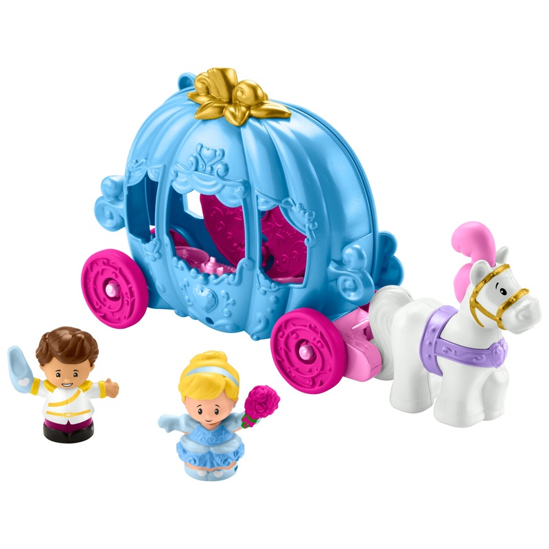 Fisher-Price Little People Disney Princess Playset Cinderella's Dancing Carriage 7 Fisher-Price Little People Disney Princess Playset Cinderella's Dancing Carriage
