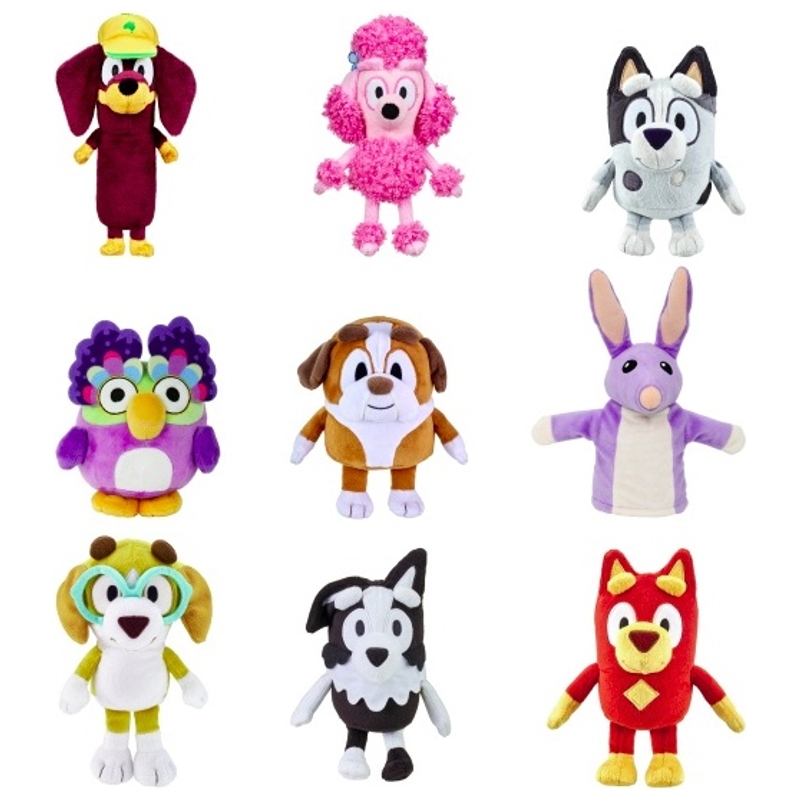 Bluey Friends Plush 18cm Assortment