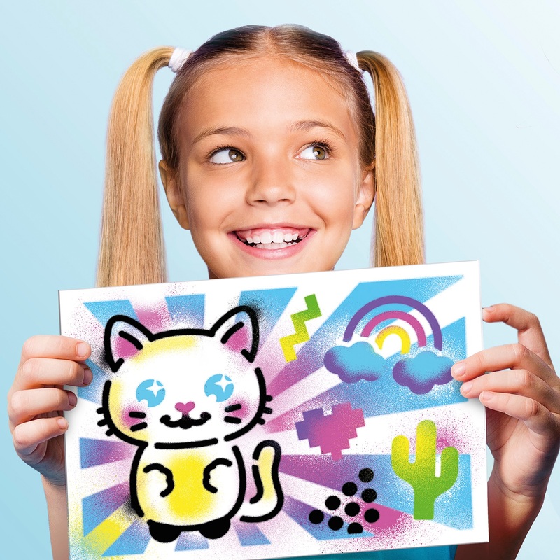 Airbrush Art Kawaii Activity Case 4 Airbrush Art Kawaii Activity Case