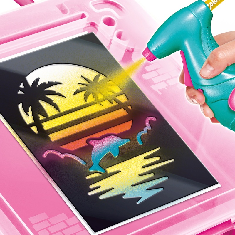 Airbrush Art Kawaii Activity Case 6 Airbrush Art Kawaii Activity Case
