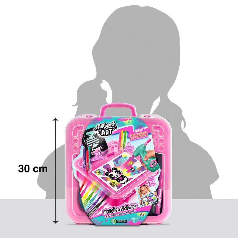 Airbrush Art Kawaii Activity Case 8 Airbrush Art Kawaii Activity Case
