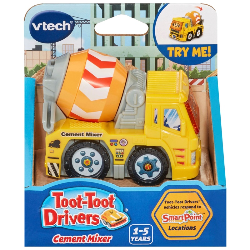 VTech Toot-Toot Drivers Toy Car Cement Mixer Truck