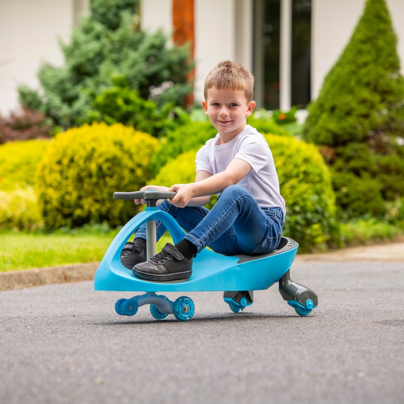 Wiggle Car Ride On Blue 2 Wiggle Car Ride On Blue