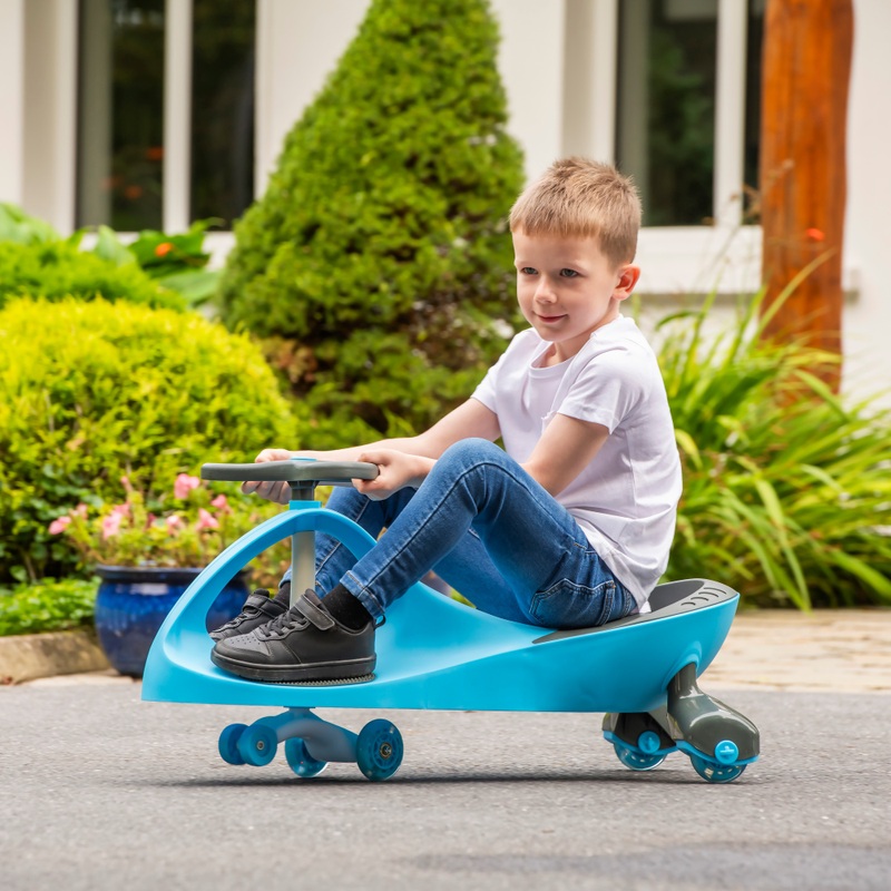 Wiggle Car Ride On Blue 3 Wiggle Car Ride On Blue