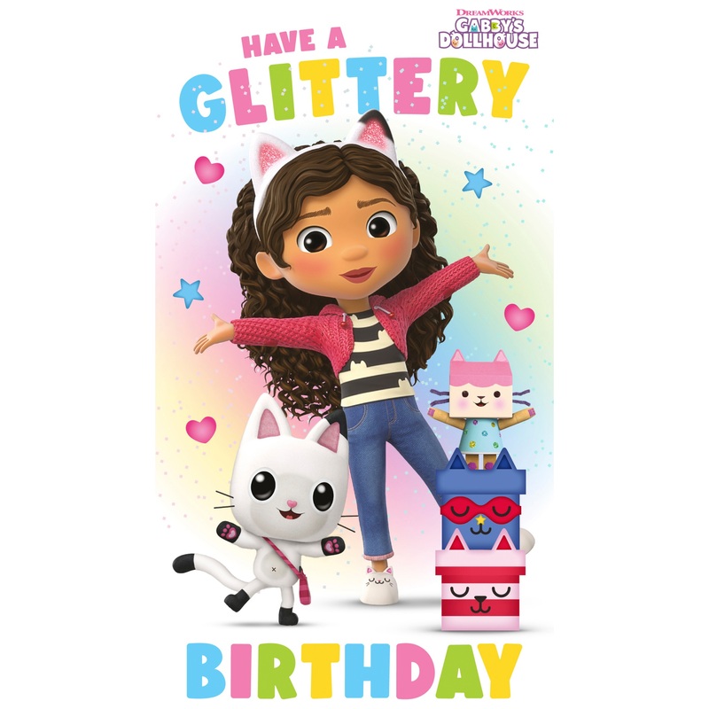 Gabby's Dollhouse Birthday Card (No Age)