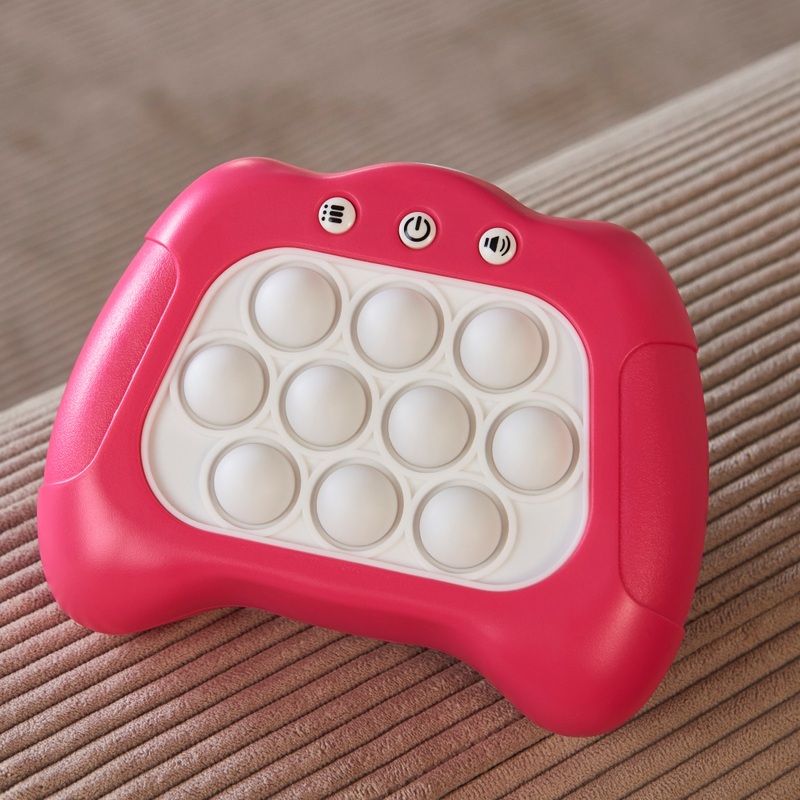 Pocket Play Fidget Toy Quick Pop Push Game Pink 2 Pocket Play Fidget Toy Quick Pop Push Game Pink