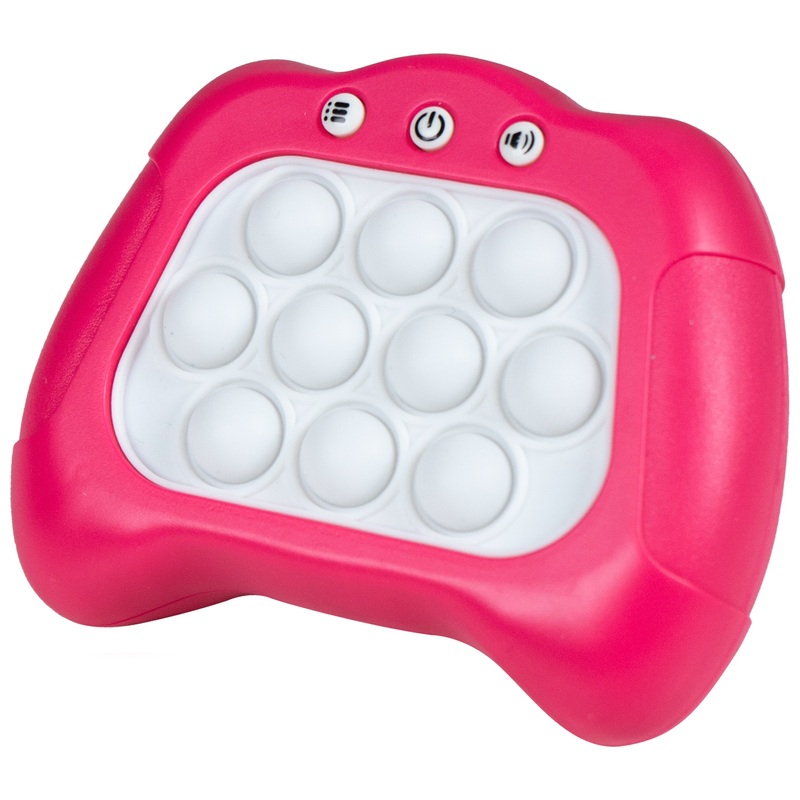 Pocket Play Fidget Toy Quick Pop Push Game Pink 4 Pocket Play Fidget Toy Quick Pop Push Game Pink
