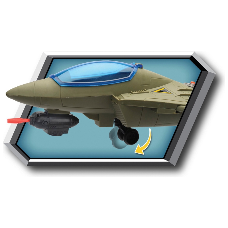 Soldier Force Playset Stealth Battle Wing Jet with Lights and Sounds 2 Soldier Force Playset Stealth Battle Wing Jet with Lights and Sounds
