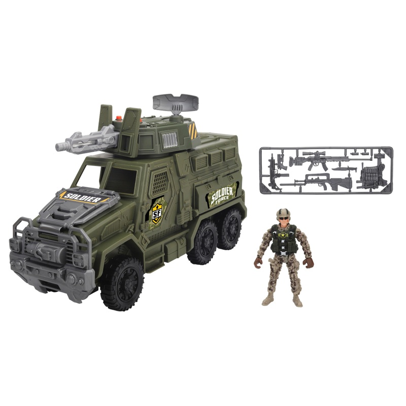 Soldier Force Playset Tactical Command Truck with Lights and Sounds