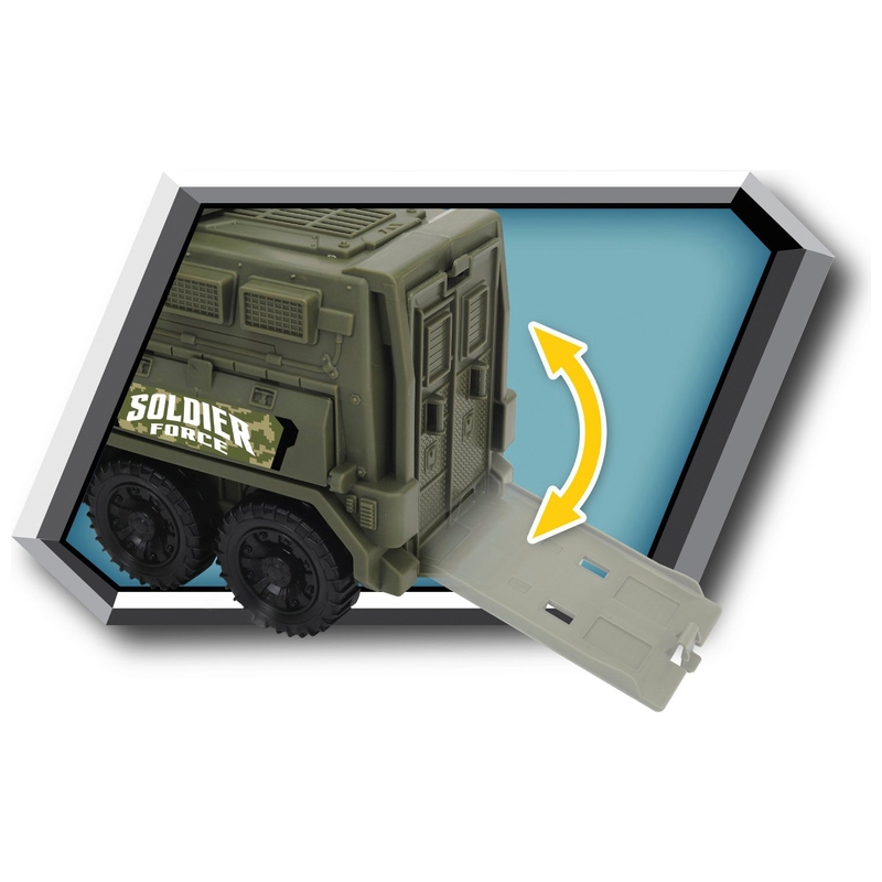 Soldier Force Playset Tactical Command Truck with Lights and Sounds 2 Soldier Force Playset Tactical Command Truck with Lights and Sounds