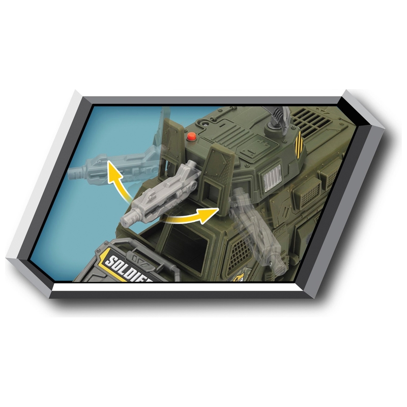 Soldier Force Playset Tactical Command Truck with Lights and Sounds 3 Soldier Force Playset Tactical Command Truck with Lights and Sounds