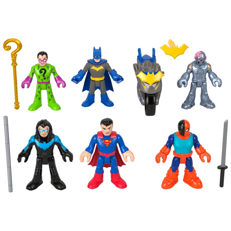 Fisher-Price Imaginext DC Super Friends Action Figures 6 Pack