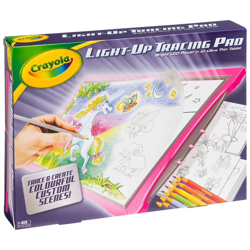 Crayola Light-Up Tracing Board LED Pad 2 Crayola Light-Up Tracing Board LED Pad