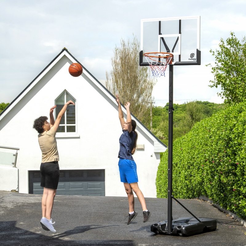235 - 305cm Thorpe Sports Basketball Stand with 48" Backboard