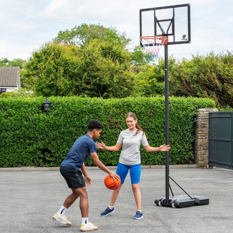235 - 305cm Thorpe Sports Basketball Stand with 44" Backboard