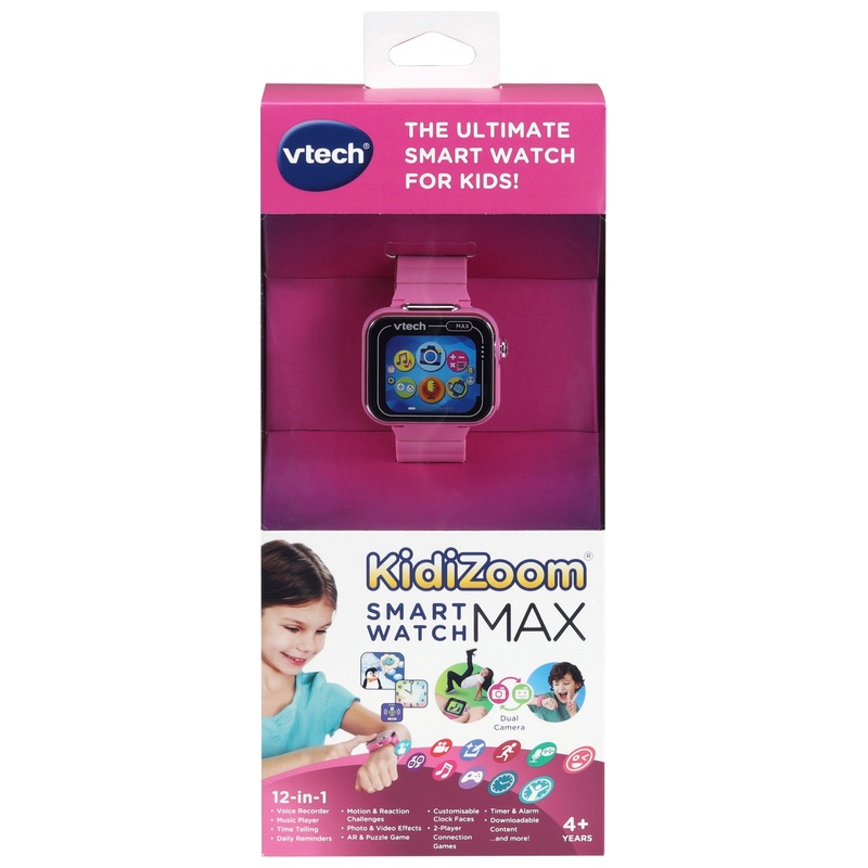 VTech KidiZoom Smart Watch Max Pink 5 VTech KidiZoom Smart Watch Max Pink